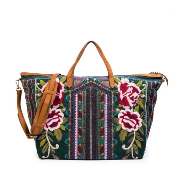 Johnny Was Langley Weekend Bag - Picture 1 of 6